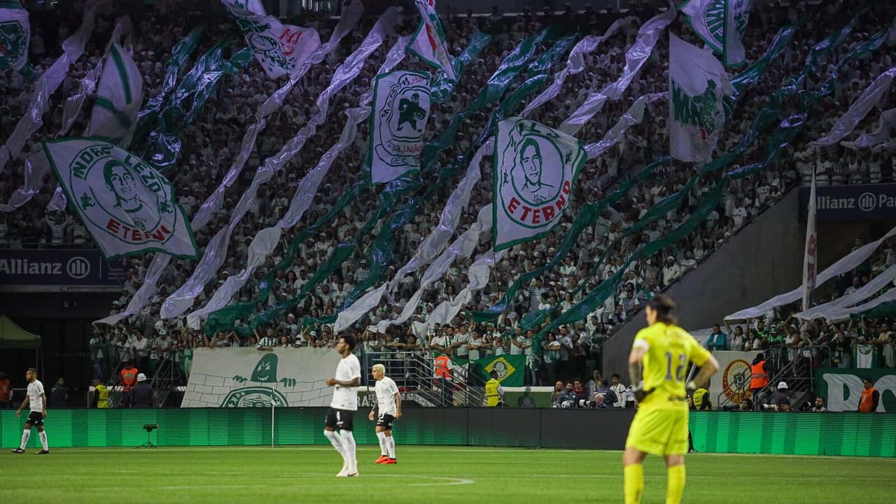 Palmeiras defende invencibilidade de mais de dois anos contra o Corinthians