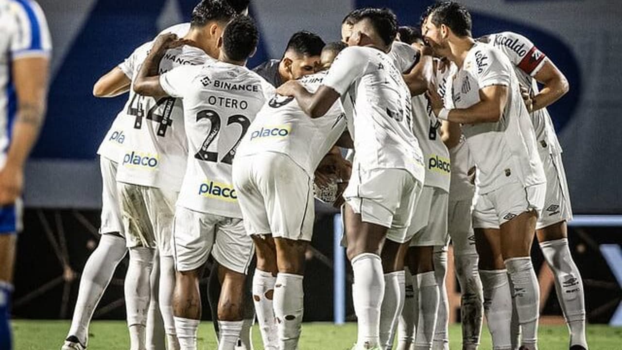 Santos x Brusque: onde assistir ao vivo, horário e linhas do jogo da Série B