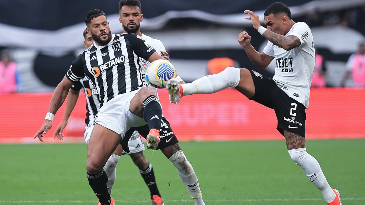 Com outro jogador, Corinthians empatou com o Atlético-MG na estreia do Brasileirão