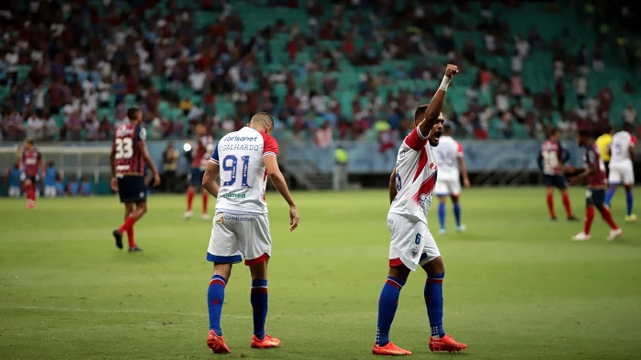 Na Fonte Nova, Fortaleza passou e garantiu a vitória do Bahia na Copa do Nordeste