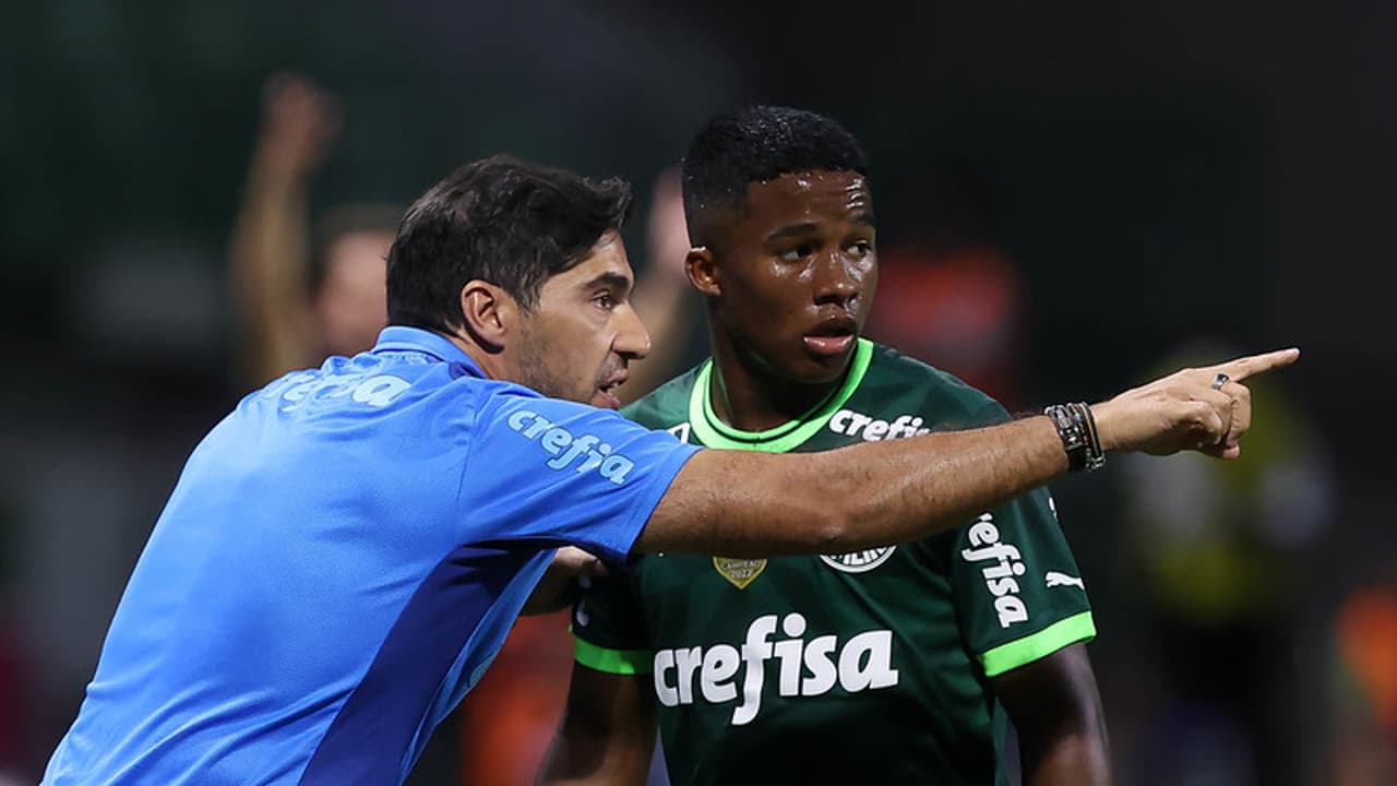 Endrick lidera o ataque do Palmeiras mesmo sem marcar gols