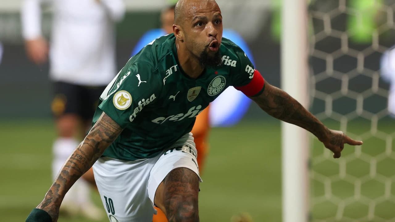 Na história do Palmeiras, Felipe Melo reencontrou pela primeira vez seu ex-time.