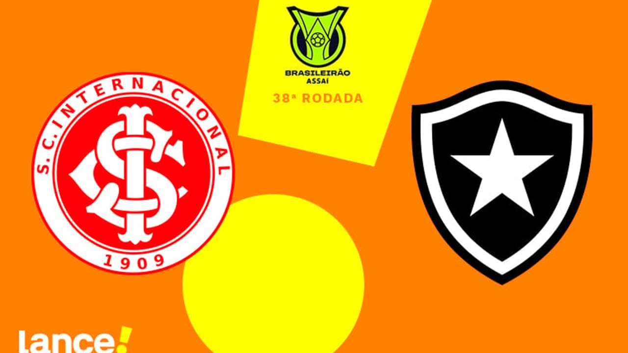 Internacional x Botafogo: onde assistir ao vivo, horário e cotações do jogo do Brasileirão