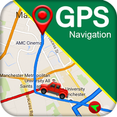 Navegação e direções GPS - Localizador de rotas, guia de mapas