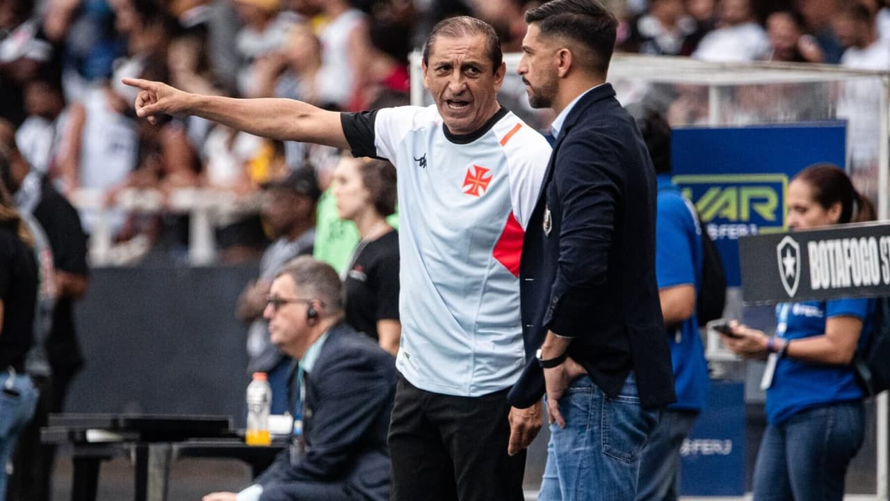 Ramón Díaz foi o técnico que escolheu o Vasco contra o Volta Redonda;   veja classificação