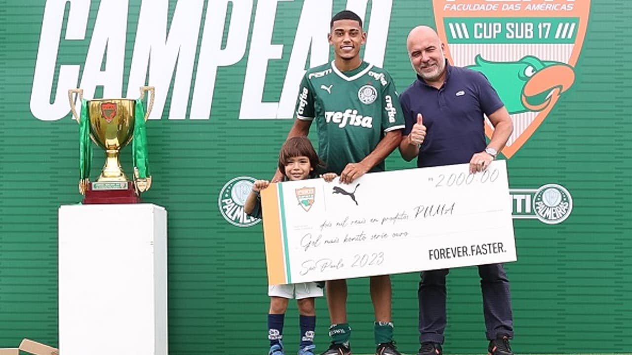 Palmeiras tem mais um jogador convocado para a Seleção Brasileira Sub-17