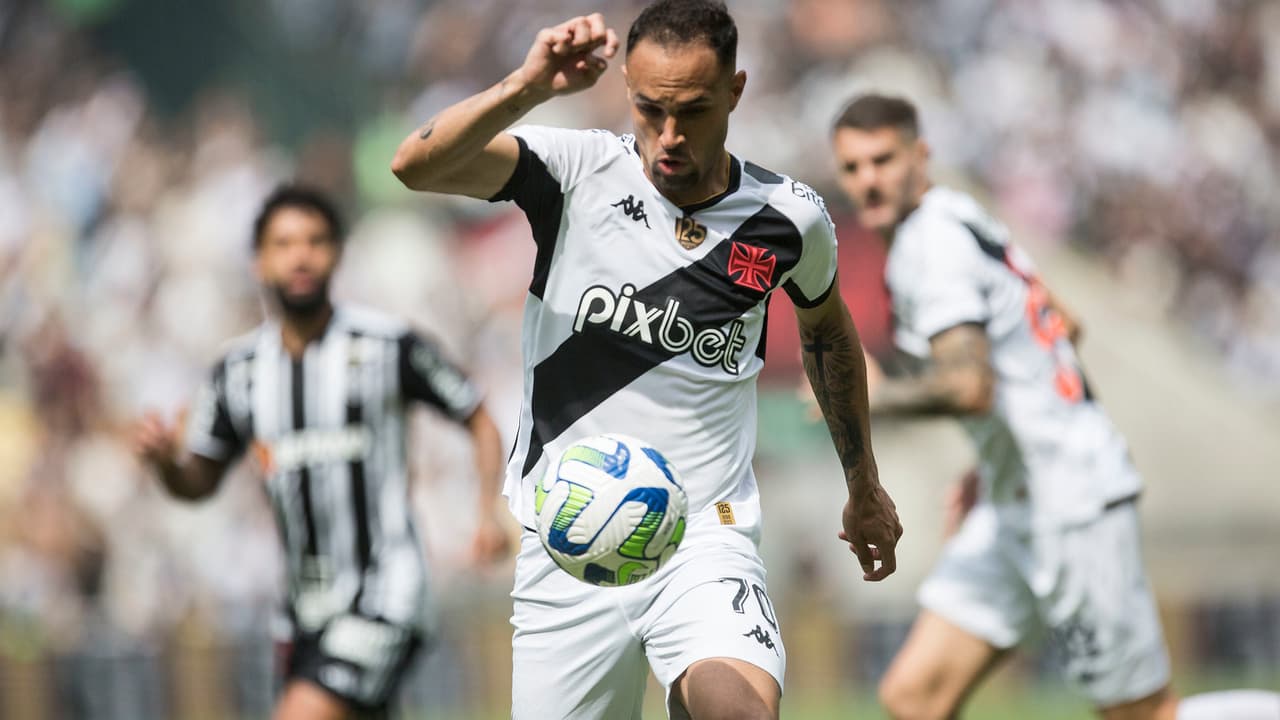 Vasco marca na largada, segura o Atlético-MG e vence o Maracanã em reencontro com a torcida