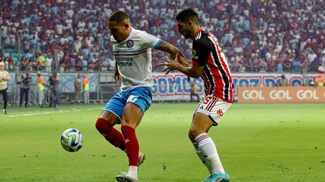 Com gol no final, o São Paulo garantiu vitória fácil e derrotou o Bahia no Z4.