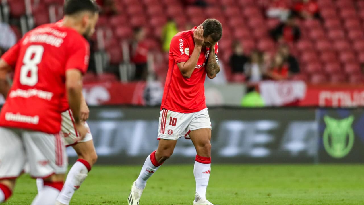 Coudet fala sobre a sequência no Brasileirão que viu o Inter ‘sem gol claro’.