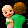 Scary Baby In Pink Horror Game