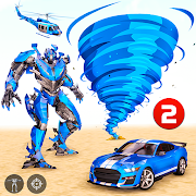 Tornado Hero Games Car Transform Robot Battle