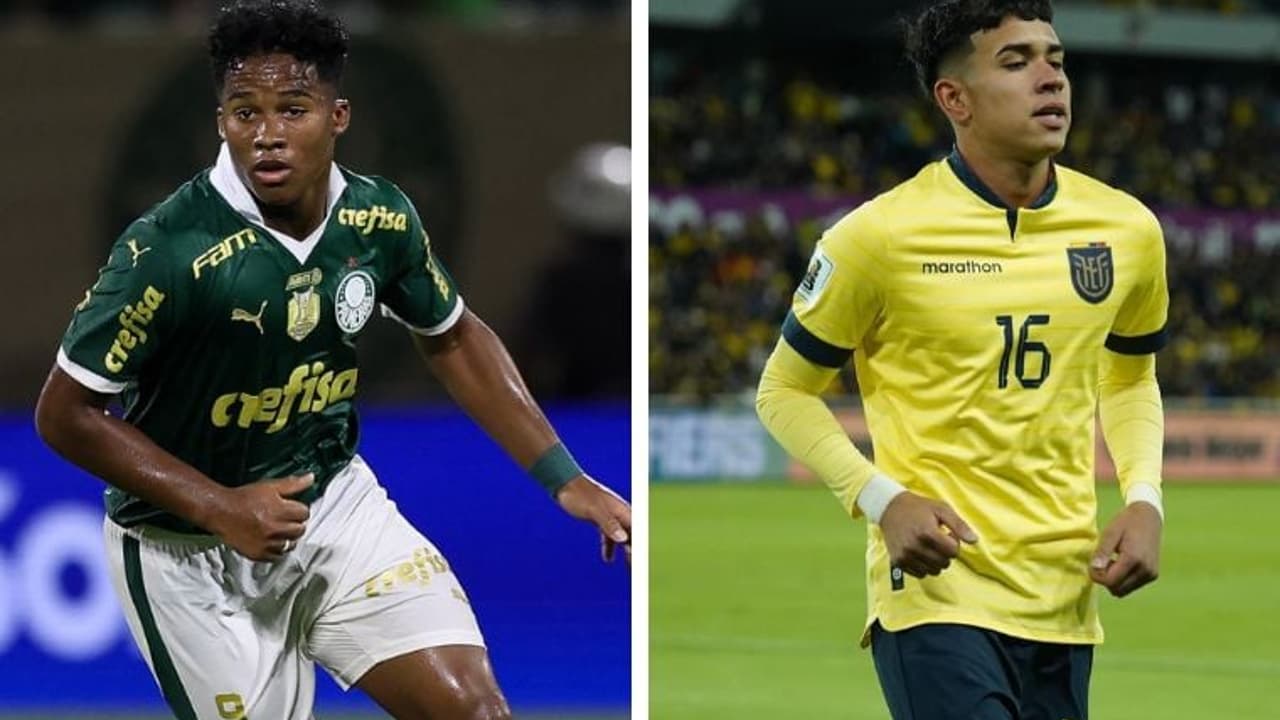 Kendry Páez ou Endrick?   Palmeiras x Del Valle salva duelo de joias pelas liberdades