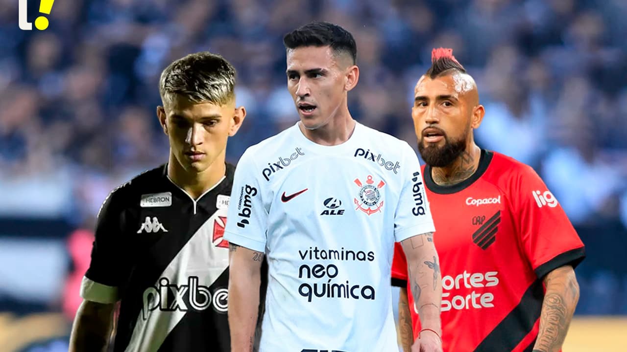 Orellano, Rojas, Vidal… As 10 piores contratações do futebol brasileiro em 2023