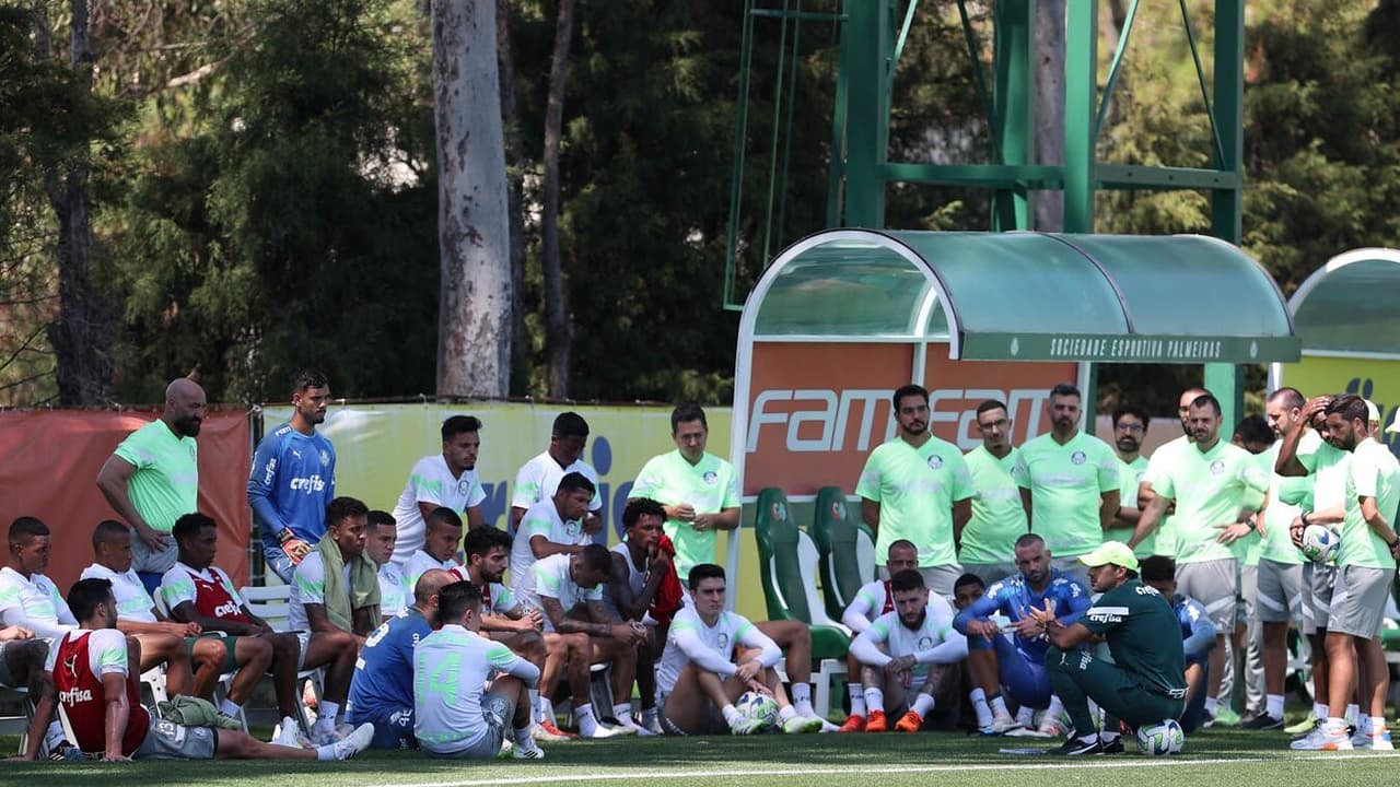 Mais uma semana começa com atividades na Academia de Futebol do Palmeiras