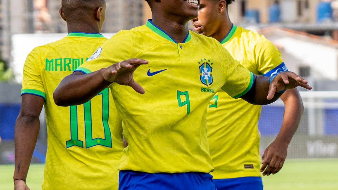 O gol de Andric ajudou o Brasil a derrotar a Bolívia para vencer e fazer sua estreia pré-olímpica