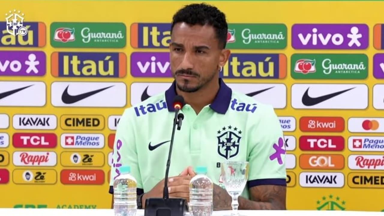 Danilo elogia Neymar e o que espera do trabalho de Diniz na Seleção: 'Salvar o orgulho brasileiro'