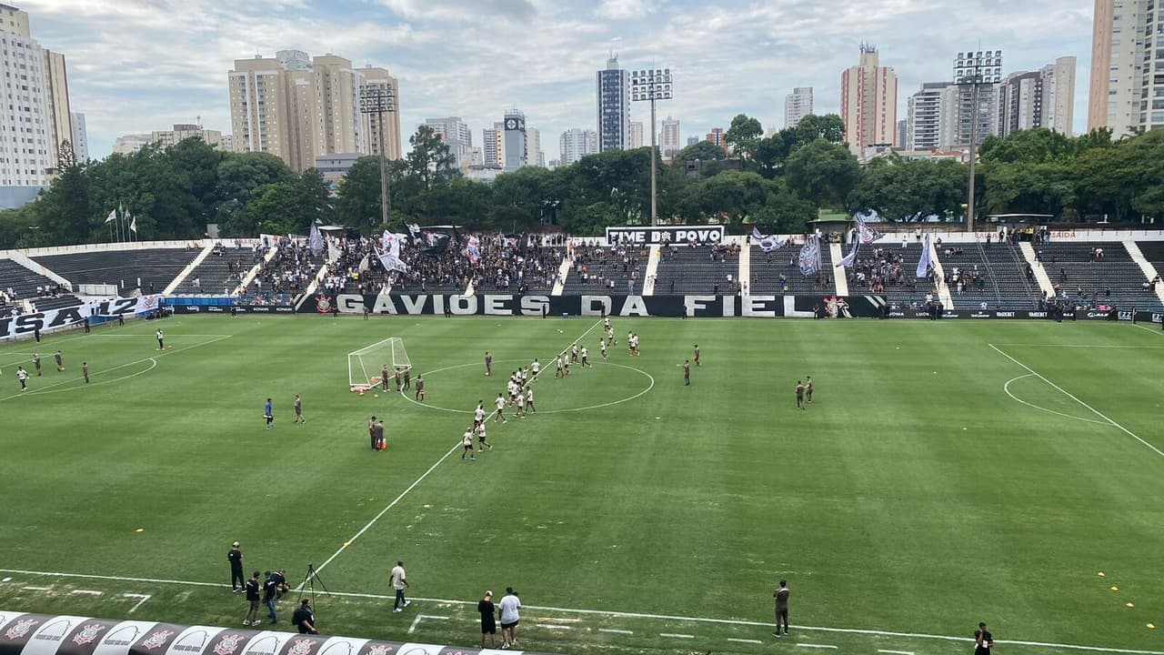 AO VIVO!   Assista ao treino do Corinthians aberto à torcida