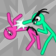 Slipstick Fighter é um jogo de luta Stickman Ragdoll