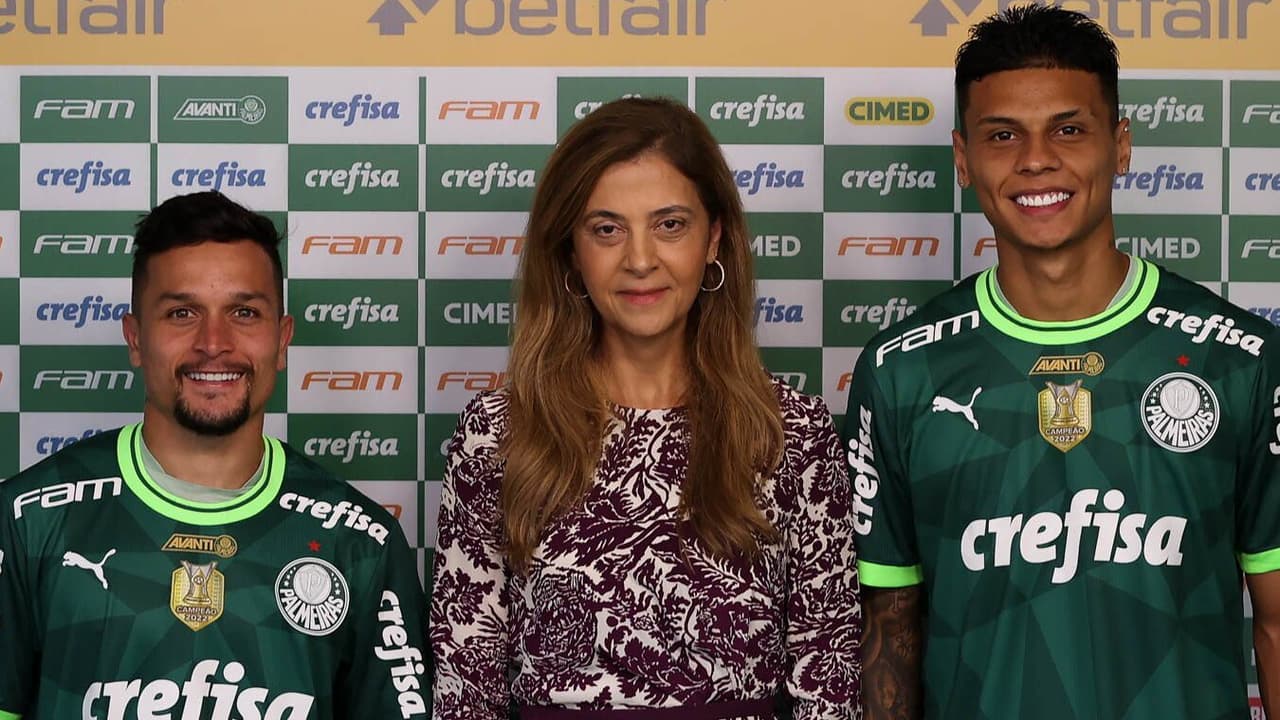 Palmeiras investiu quase R$ 200 milhões em reforços durante a 'Era Lila Pereira';   Lembre-se do que eles são