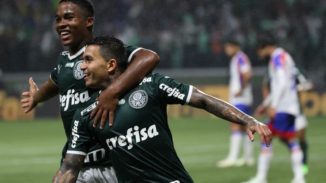 OLHO DE PORCO: Castiga, Baixola!   Dudu conhece o adversário no último gol do Palmeiras no Allianz Parque