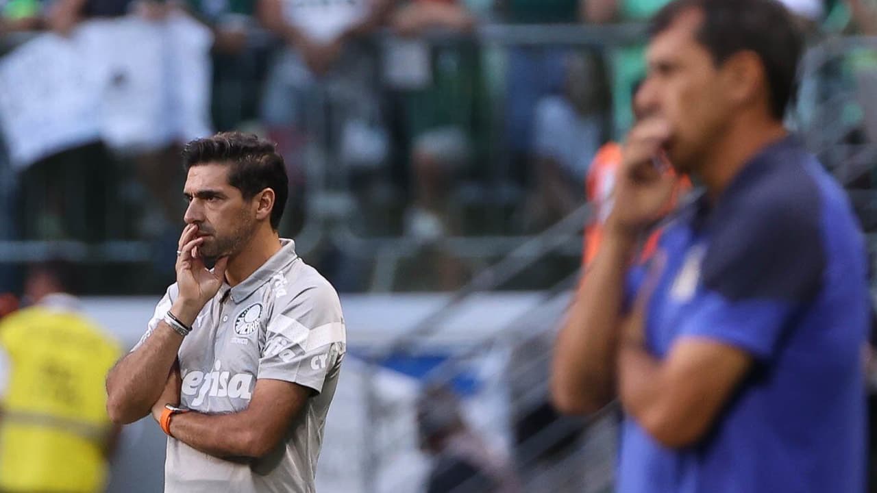 Abel acha Santos melhor que Palmeiras no final do Paulistão e reclama do calendário