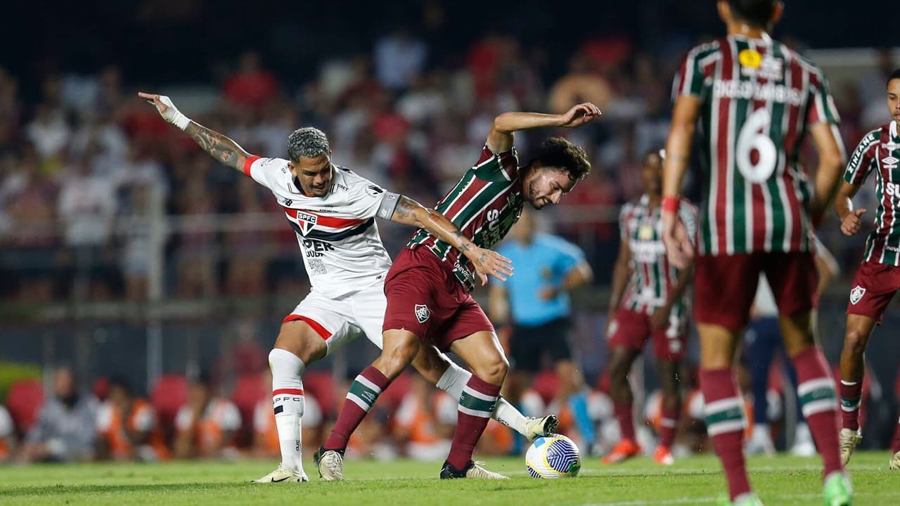 Com Luciano e Diniz “quentes”, São Paulo vence o Fluminense no Brasileirão