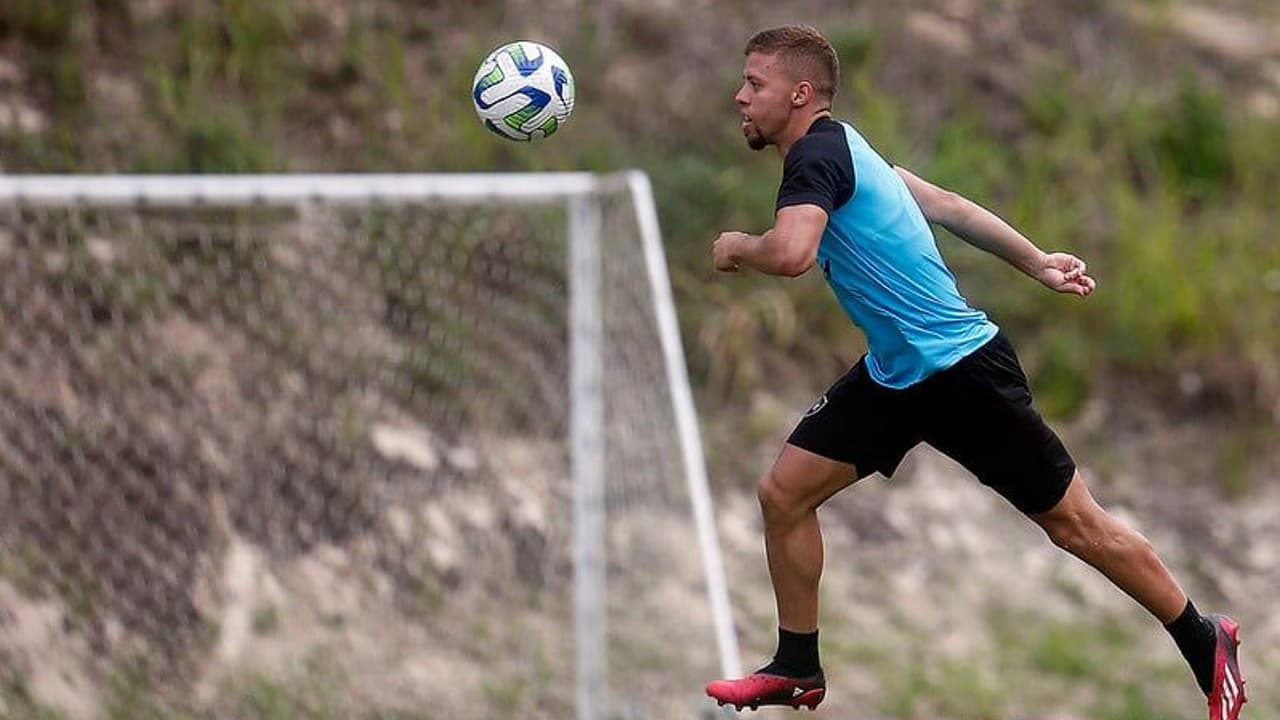 Lucas Fernandes e Matías Segovia se machucaram em treino e viraram problema para o Botafogo