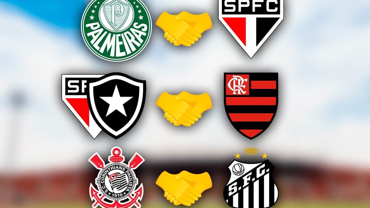 União sinistra?   Veja quais clubes vão unir forças nesta rodada do Brasileirão