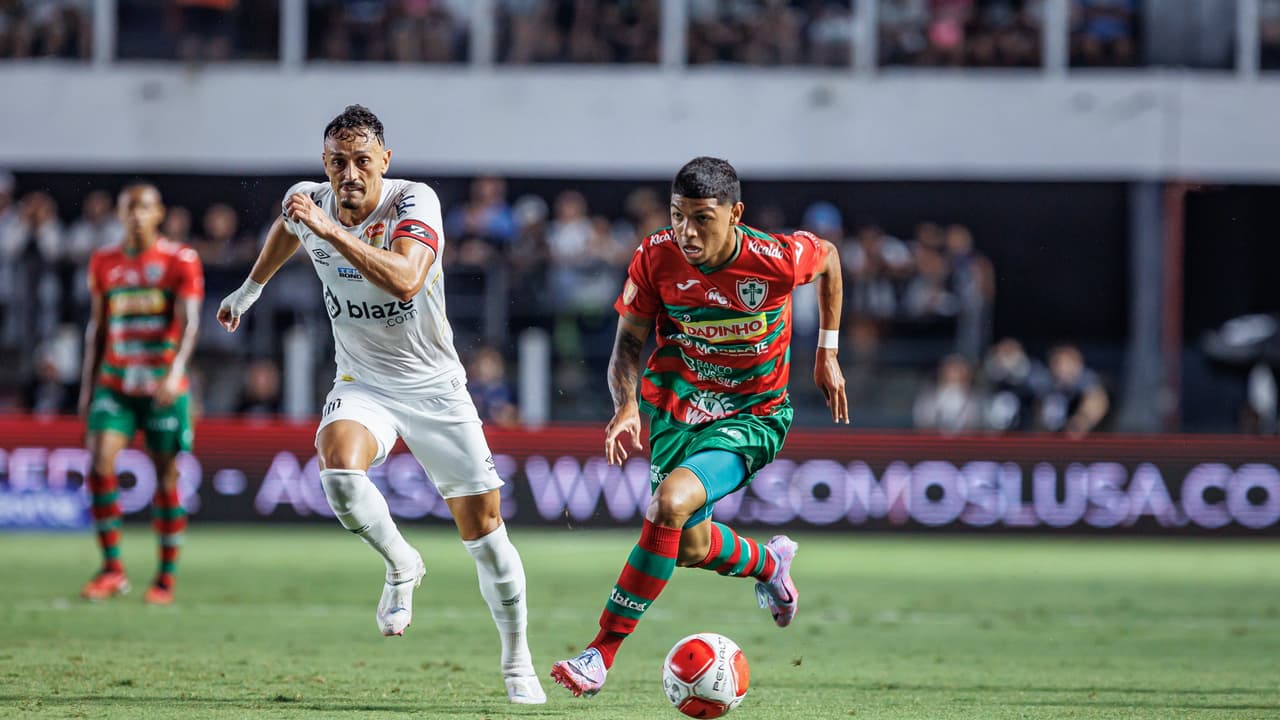 João Paulo brilhou e o Santos venceu Portugieza nos pênaltis pelo Paulistão.