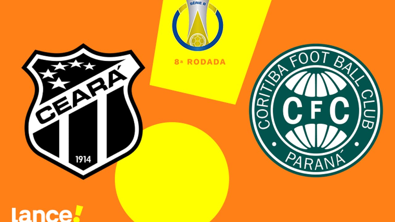 Ceará x Coritiba: confrontos diretos, escalação e horários da Série B.