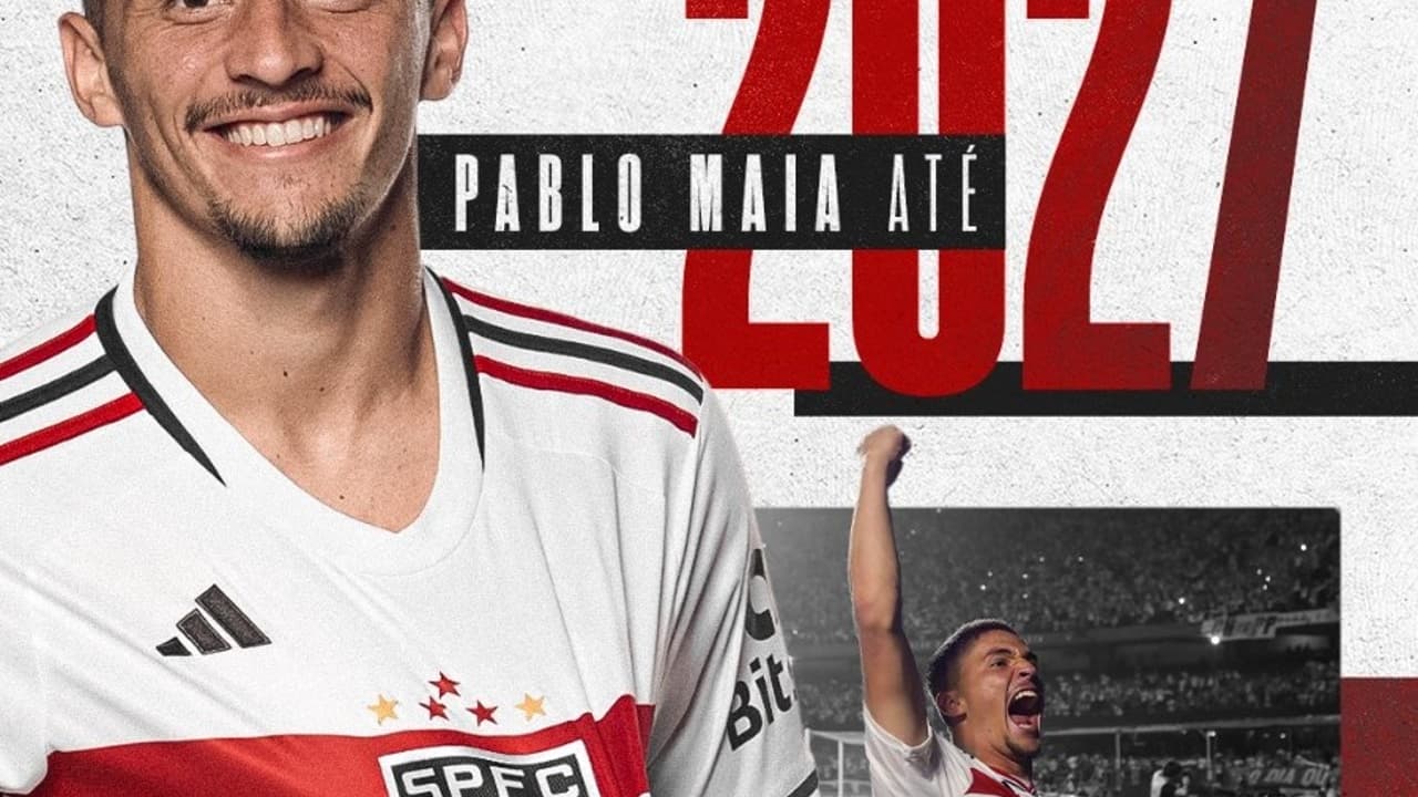 Em seu segundo ano como treinador, Pablo Maia renovou contrato com o São Paulo