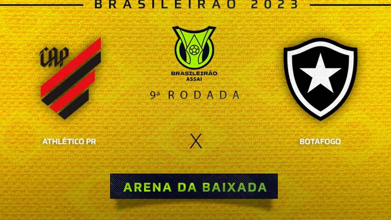 Atlético-PR x Botafogo: Onde assistir ao vivo, horário e odds do jogo do Brasil?