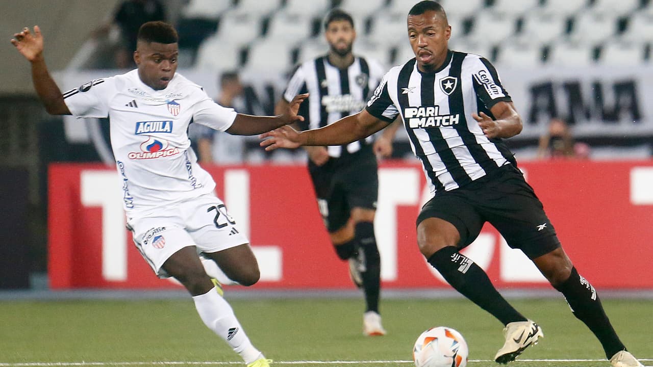 Botafogo sofreu contra o Junior Barranquilla e perdeu a fase de grupos da Libertadores