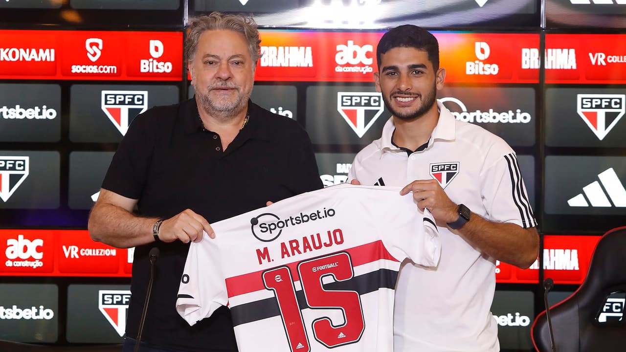 Michel Araujo fala sobre a relação do São Paulo com os jogadores uruguaios, destacando: ‘Foi motivador vir aqui’