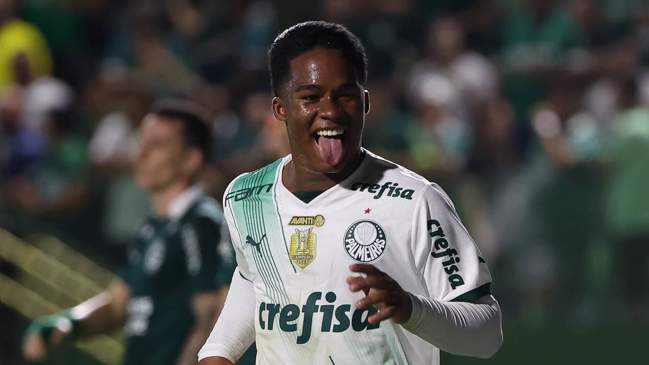 Endrick volta à ação, deixa sua marca e repete roteiro de mais 'seca de jogos' no Palmeiras