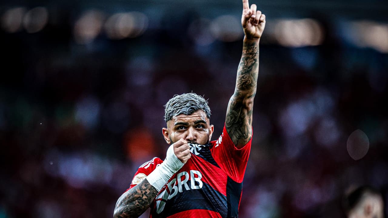 Gabigol atinge nova marca com a camisa do Flamengo