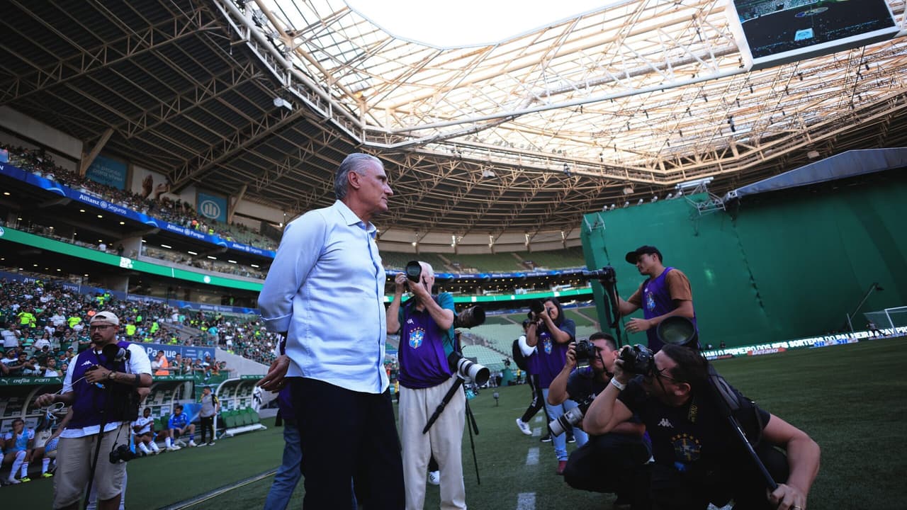 Palmeiras reconheceu torcedor que cuspiu em Tite no Allianz Parque