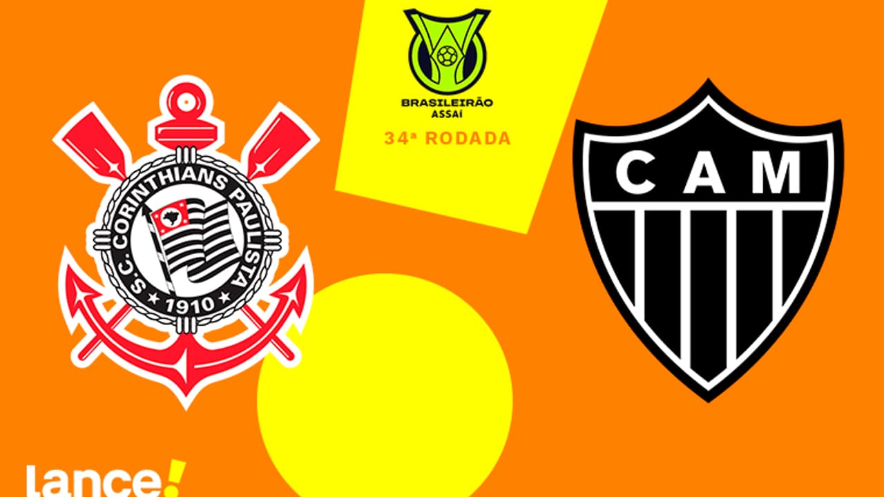 Corinthians x Atlético-MG: Onde assistir, horários e possível escalação para o jogo do Brasileirão