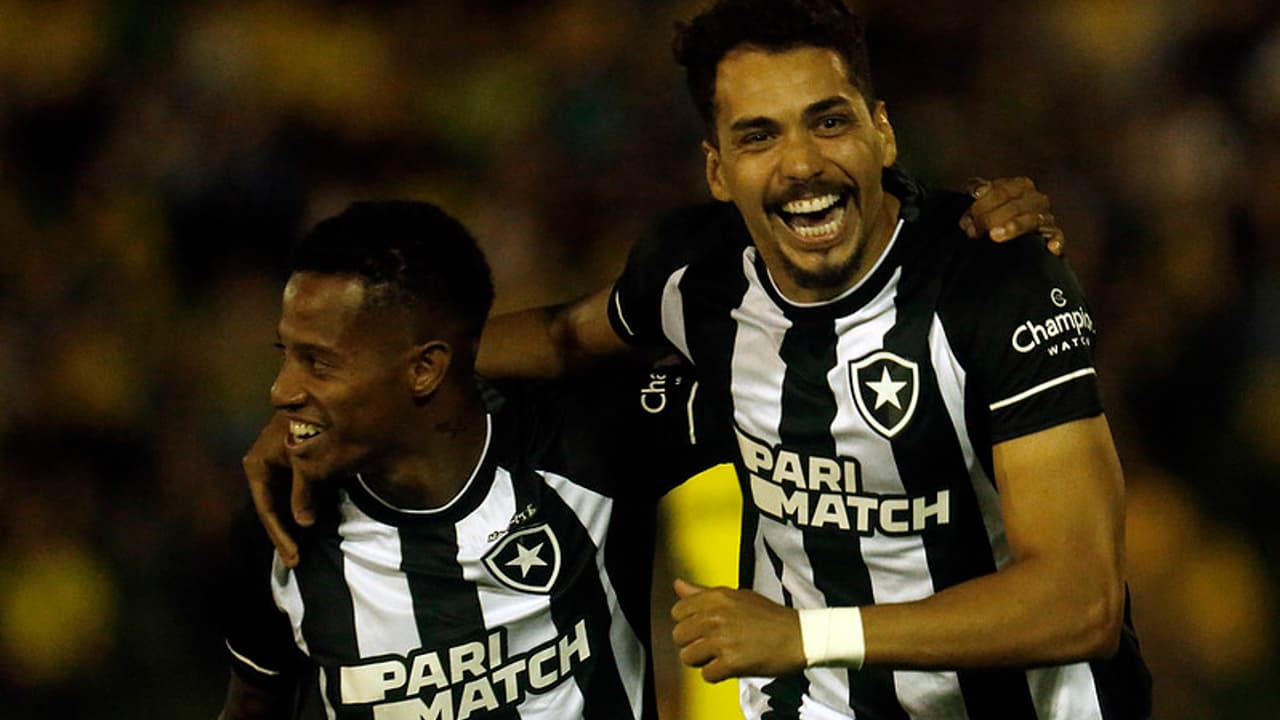 Com dois gols de Eduardo, Botafogo vence o Ypiranga e quase se classifica para a Copa do Brasil