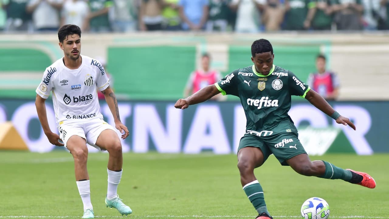 Palmeiras recebe o Santos possivelmente o único jogo entre adversários em 2024