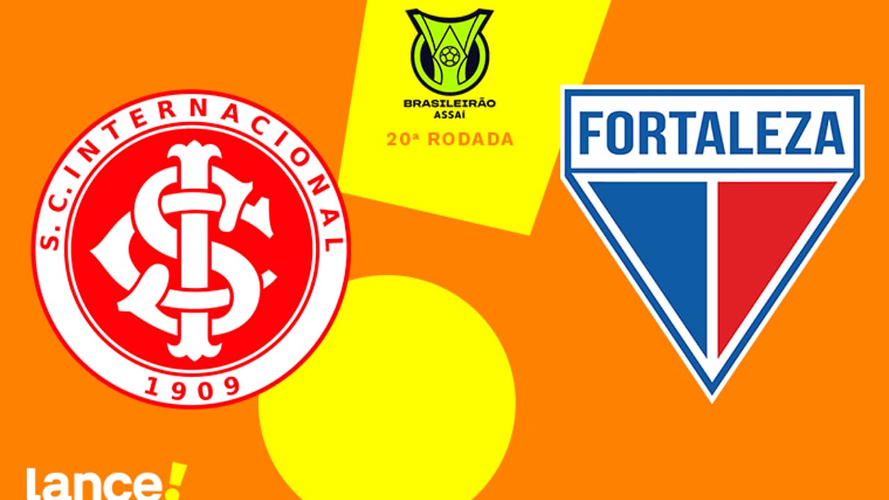 Internacional x Fortaleza: onde assistir ao vivo, horários e linhas do jogo do Brasileirão