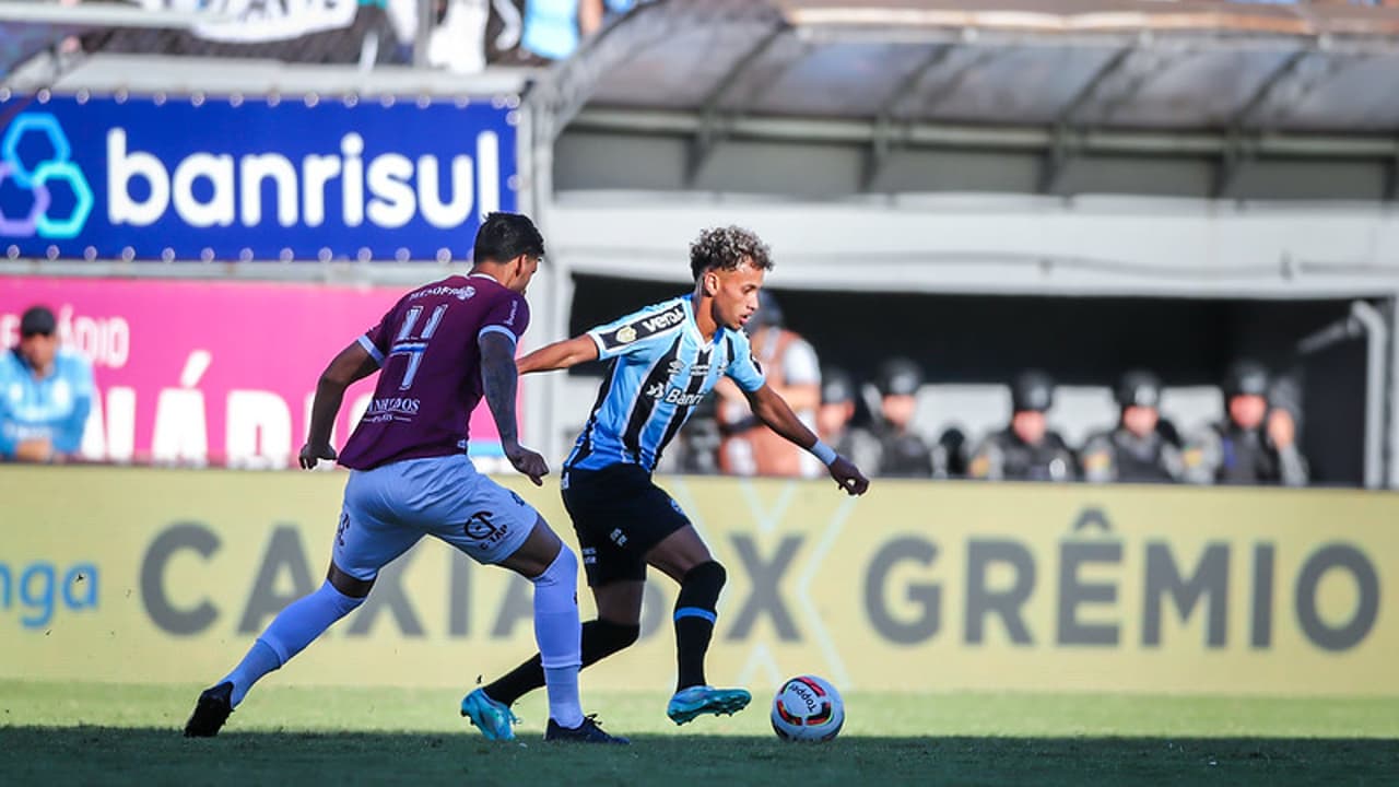 Bitello avalia empate do Grêmio com o Caxias: ‘Tivemos chances’