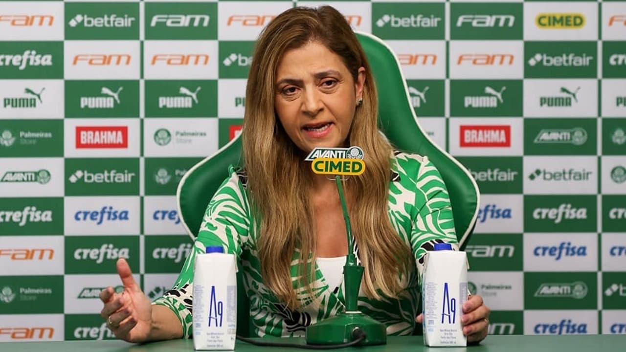 A presidente do Palmeiras, Leila Pereira, explica por que aprovou Libra apesar do acordo unânime