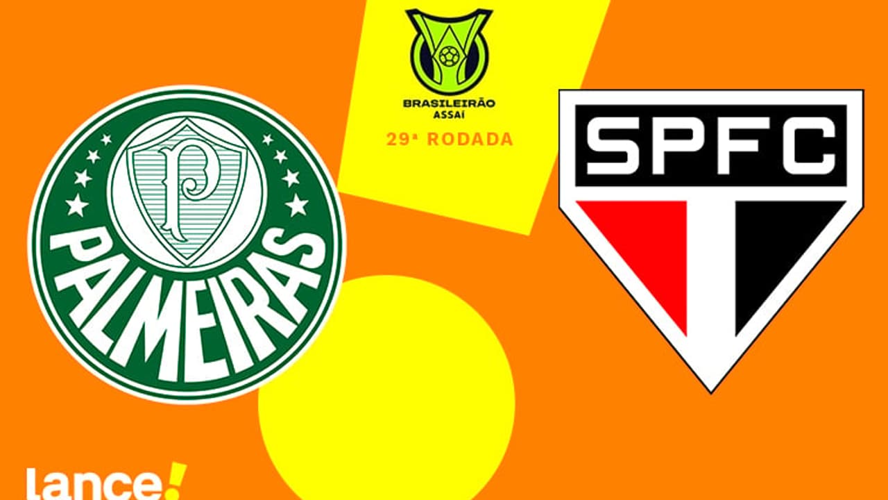 Palmeiras x São Paulo: onde assistir ao vivo, horários e escalações da partida do Brasileirão