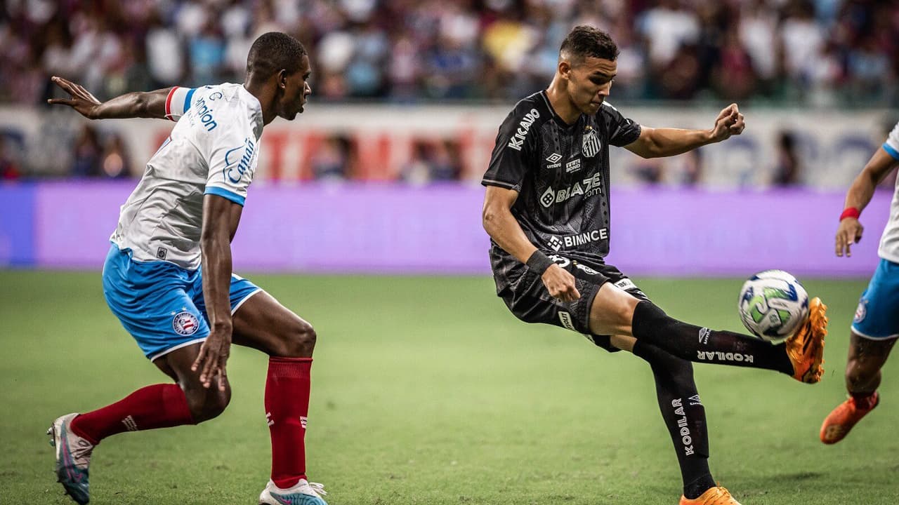 VÍDEO: E emocionante até o fim!   Confira os destaques da vitória do Bahia nos pênaltis sobre o Santos