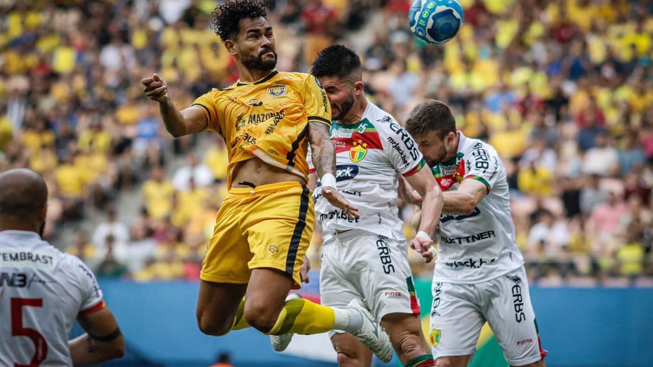 Em jogo marcado por momentos passados, Amazonas e Brusque empataram o primeiro jogo da final da Série C