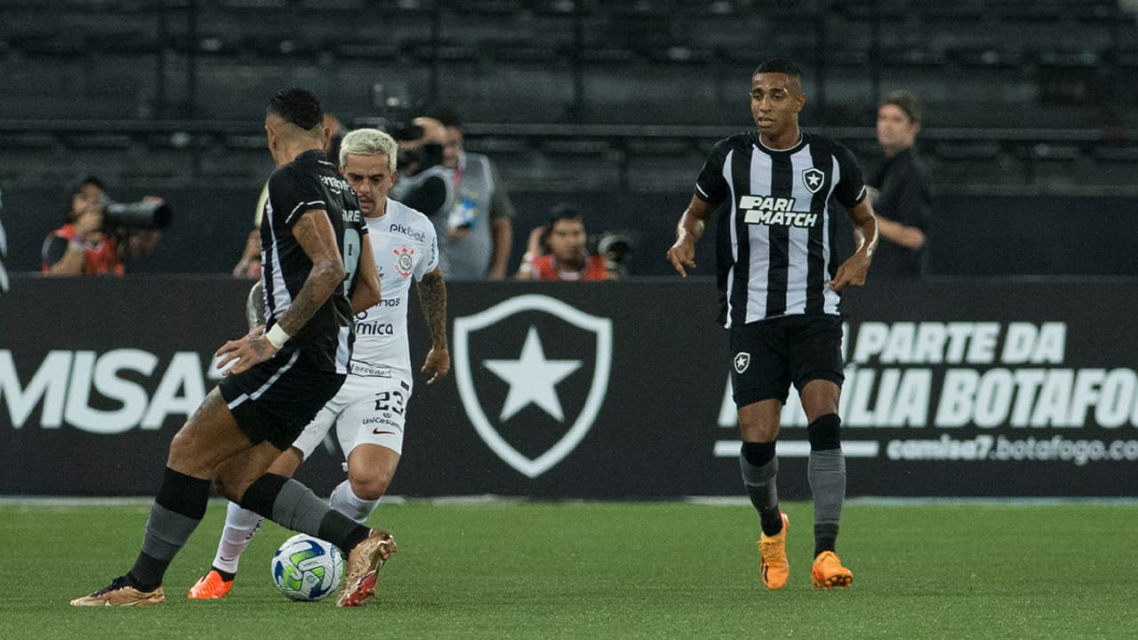 Corinthians x Botafogo: local, horário e escalação do jogo do Brasilon ao vivo