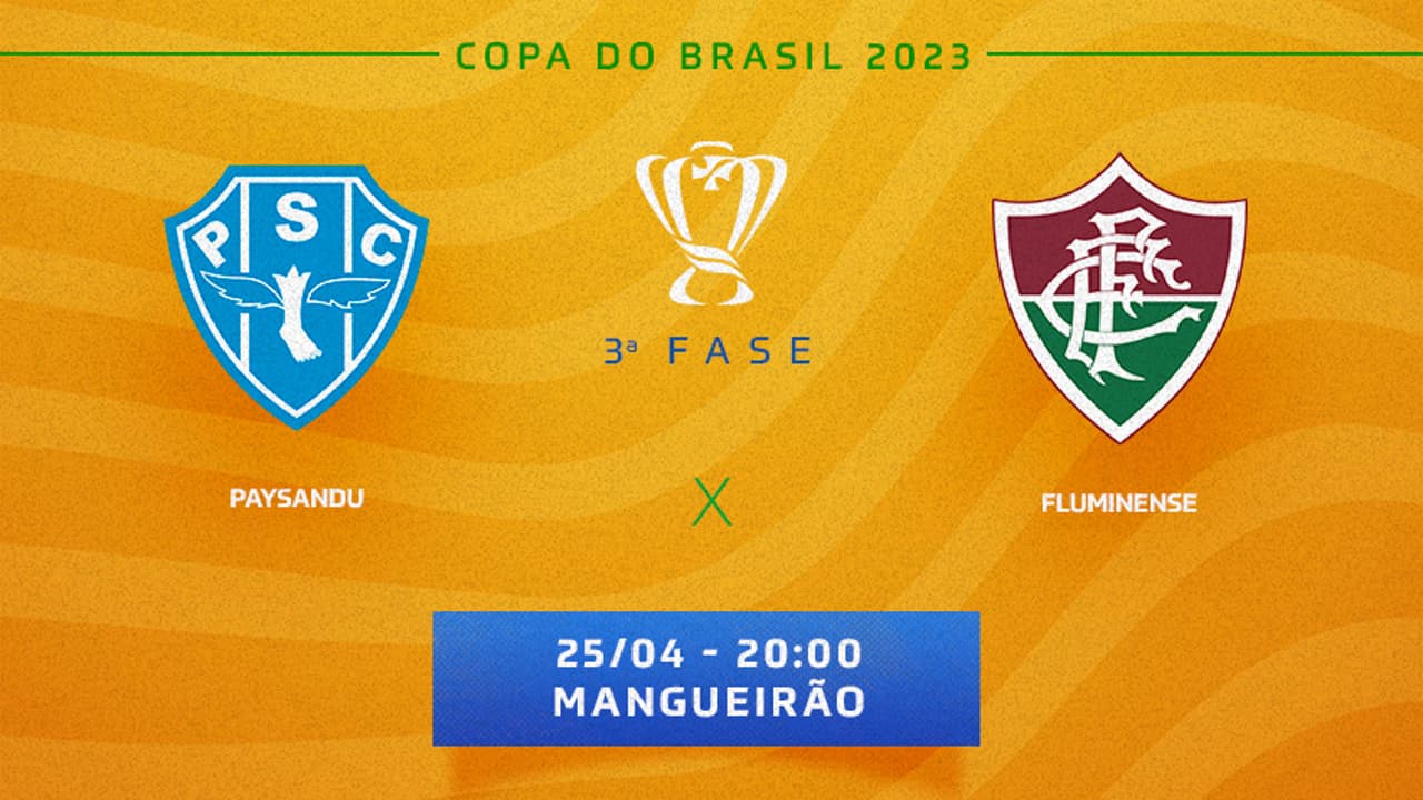 Paysandu x Fluminense: onde assistir e escalações da terceira partida da Copa do Brasil