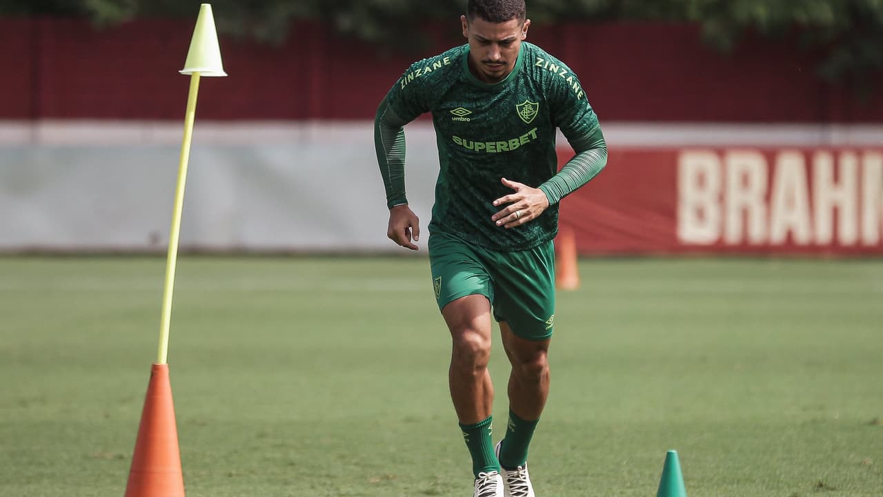 André sofreu uma lesão muscular;   encontre um retorno estimado para o Fluminense