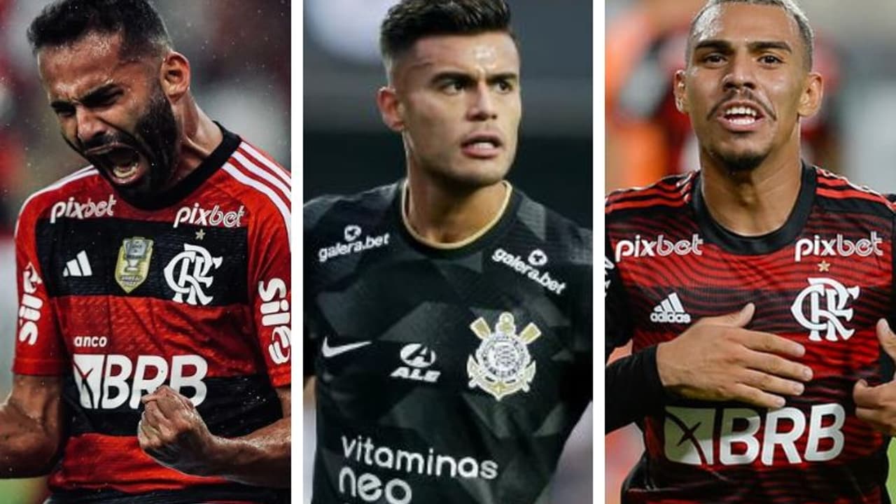 Sem Gabigol, Flamengo e Corinthians negociam troca de jogadores